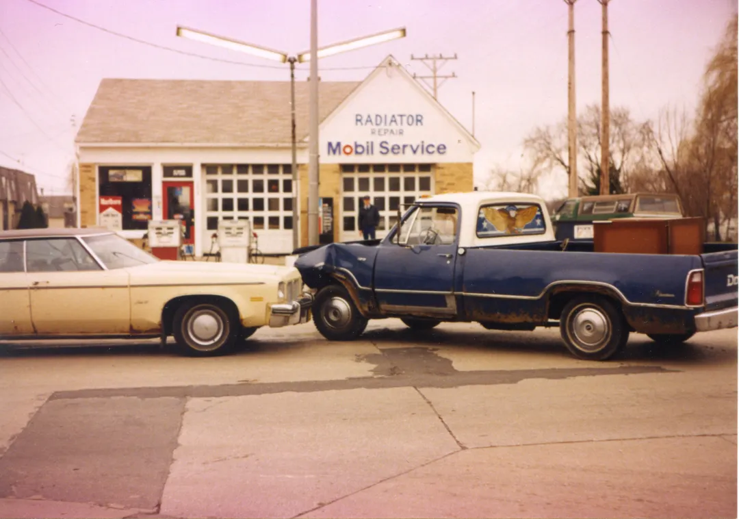 Chuck's Mobil and Radiator shop in Racine